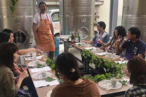 グレープリパブリック 代表 藤巻さんによるペアリングセミナー